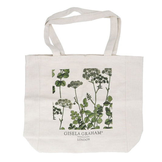 Fabric Tote Bag|Spring Hedgerow