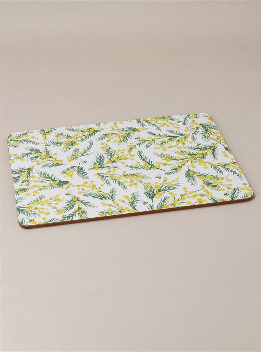 Cork Base Placemat | Mimosa 4/pack