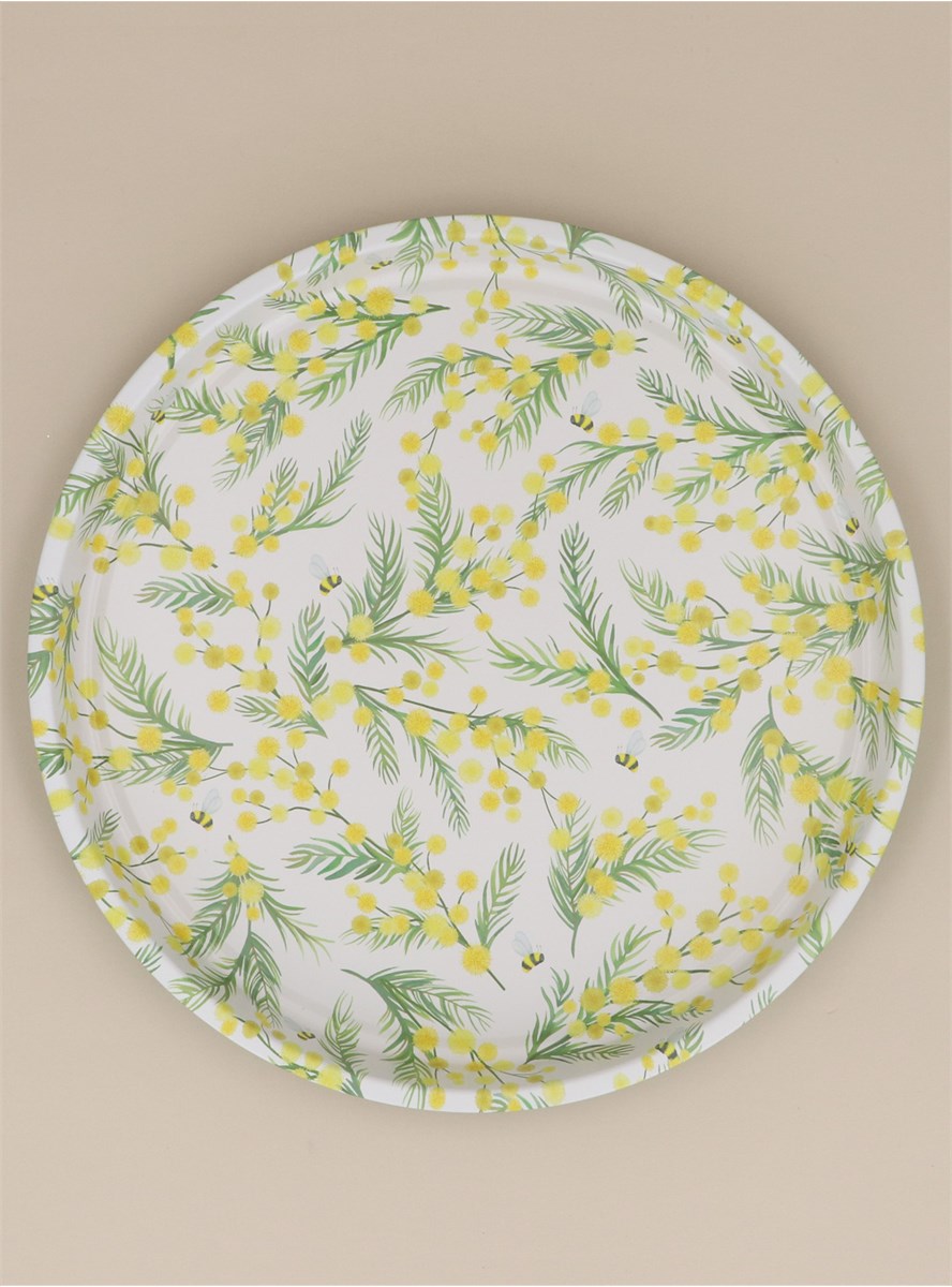 Metal Tray | Mimosa | 33cm