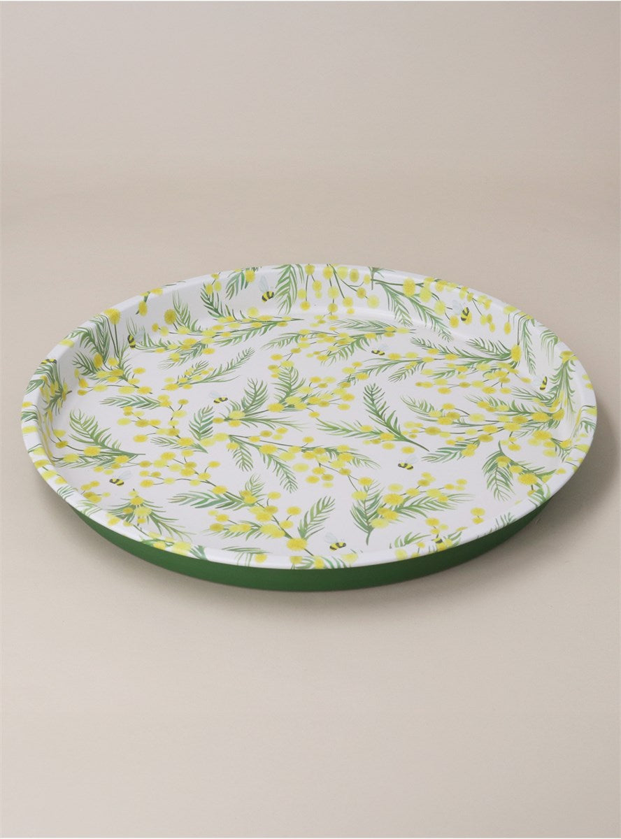 Metal Tray | Mimosa | 33cm