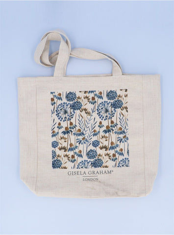 Blue Meadow | Fabric Tote Bag