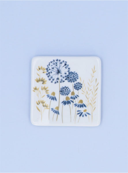 Blue Meadow | Porcelain Coaster