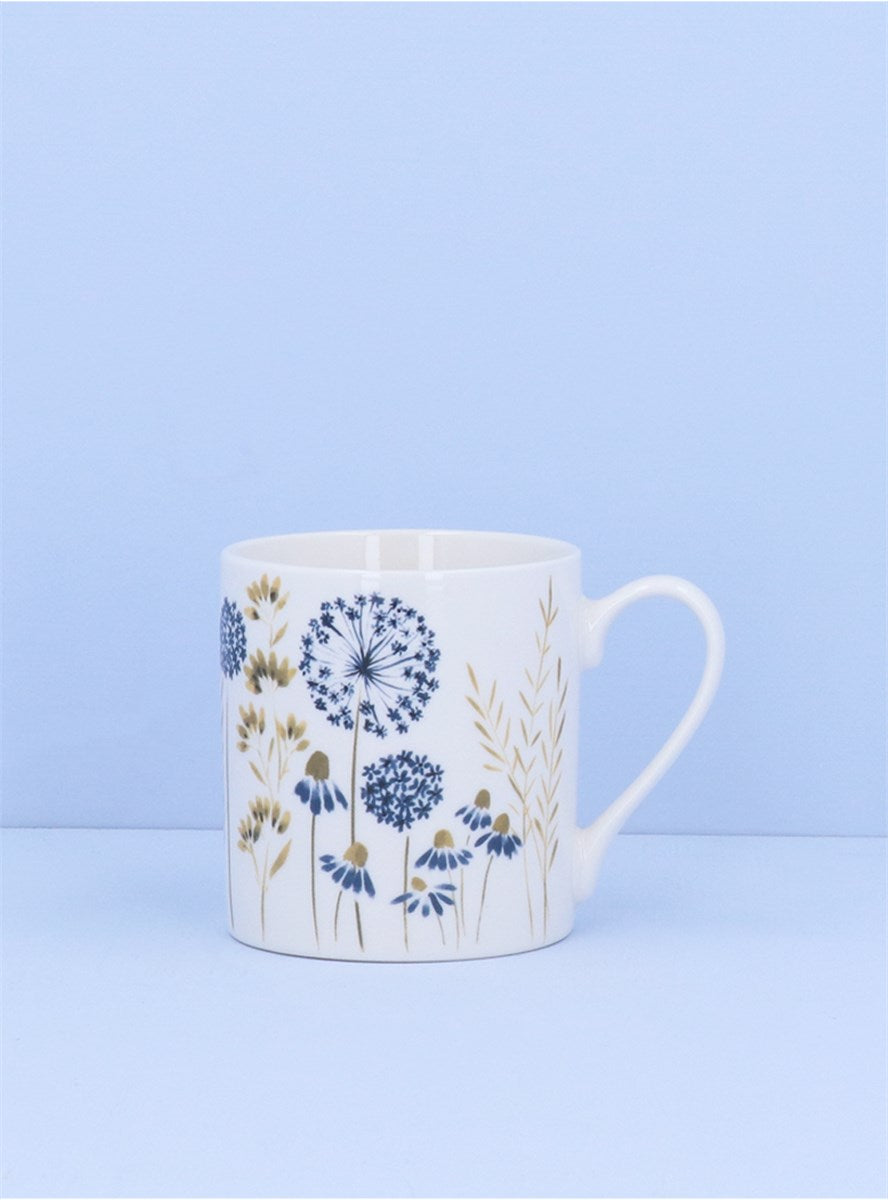 Blue Meadow | Bone China Mug