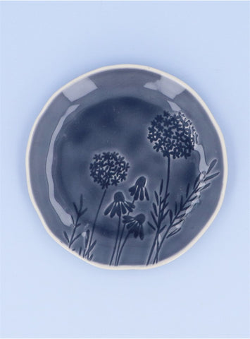 Blue Meadow | Stoneware Side Plate