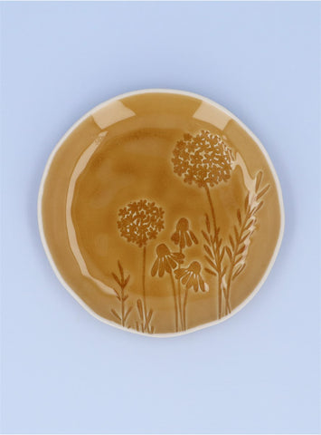 Ochre Meadow | Stoneware Side Plate