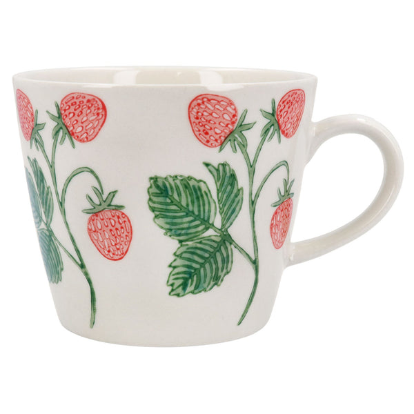 Strawberries Stoneware Mug