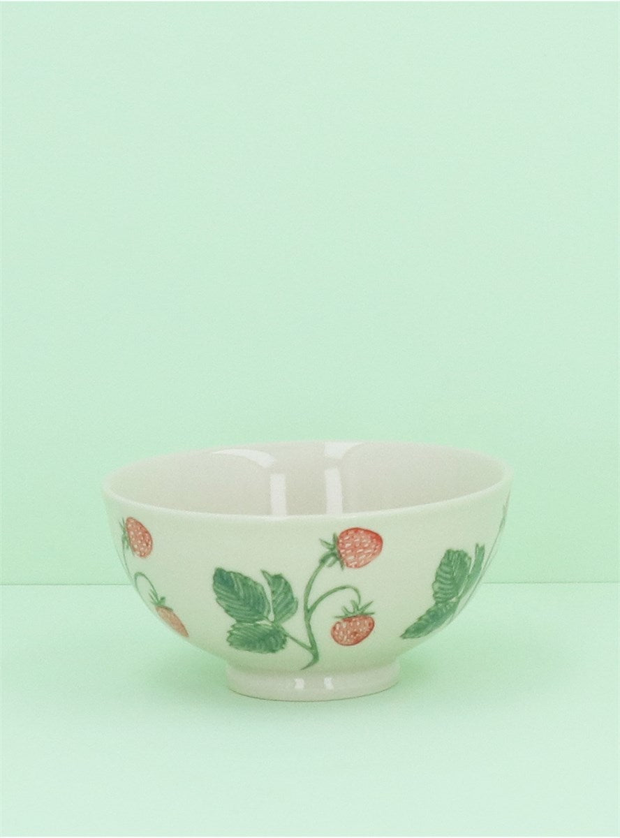 Strawberries | Stoneware Bowl | Small