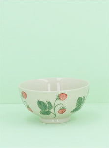 Strawberries | Stoneware Bowl | Small