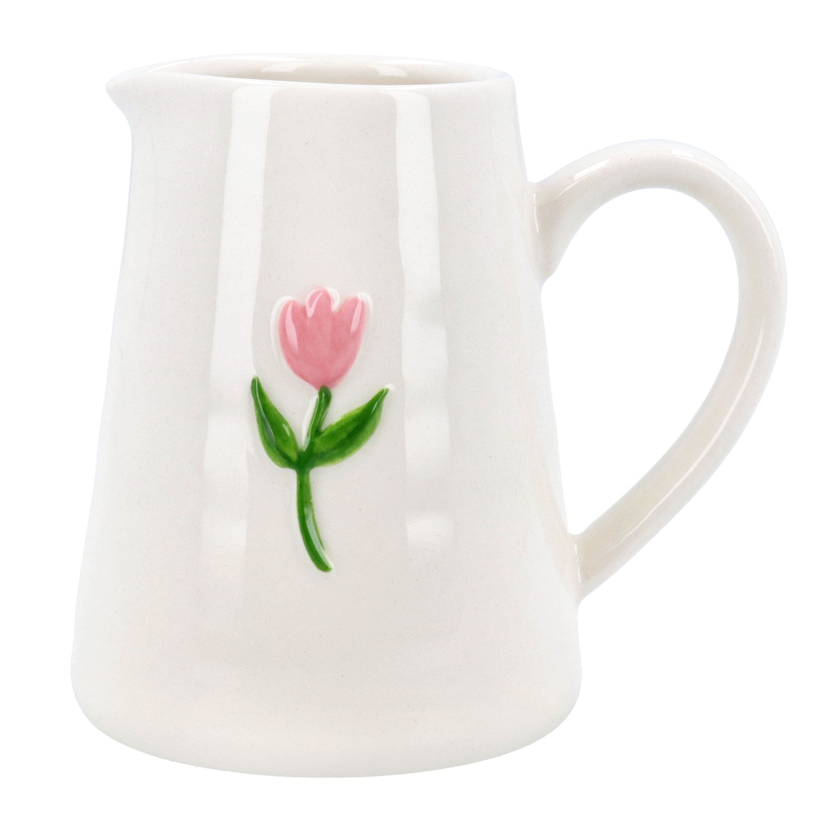 Pink Tulip | Stoneware Mini Mug