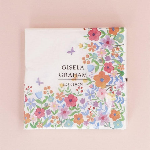 Paper Napkins | Pastel Flowers