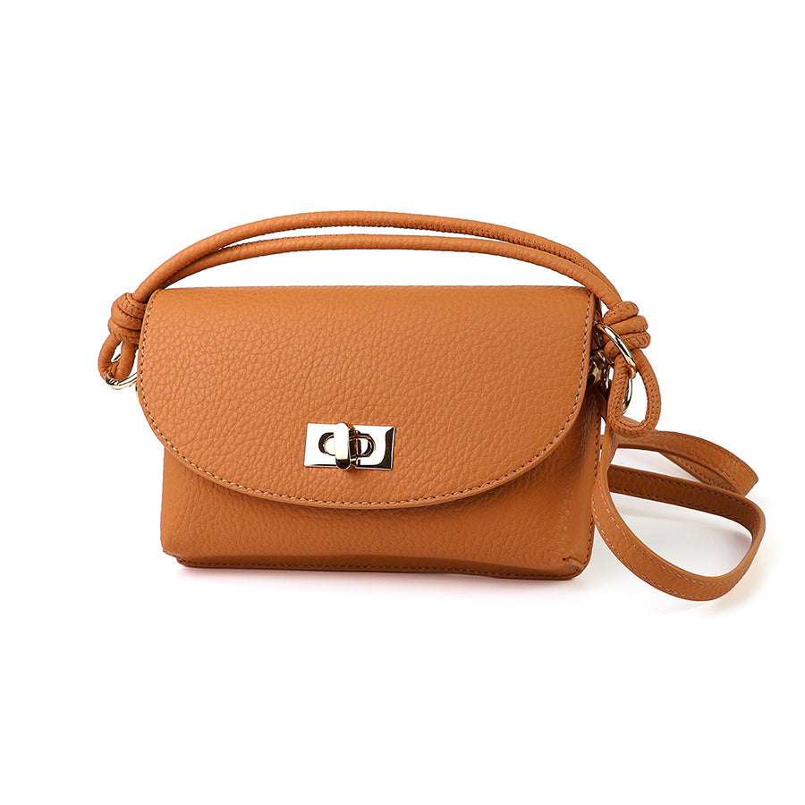 Orange-tan Multiway Phone/Mini Bag