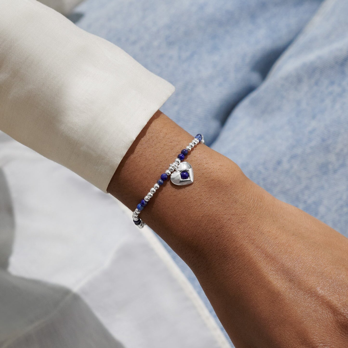 Joma Jewellery | September Birthstone A Little Bracelet
