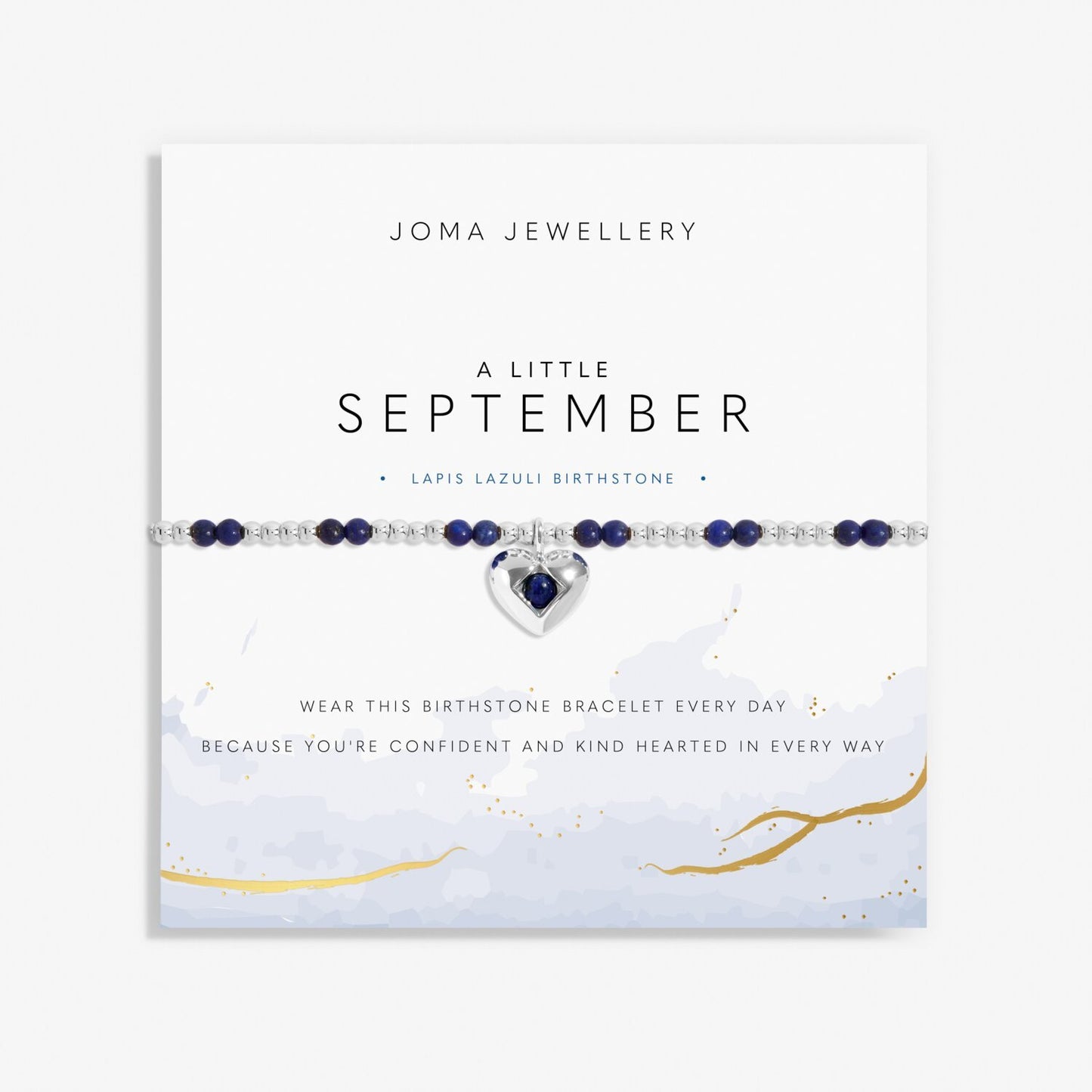 Joma Jewellery | September Birthstone A Little Bracelet