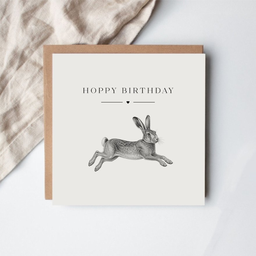 Hoppy Birthday Greeting Card