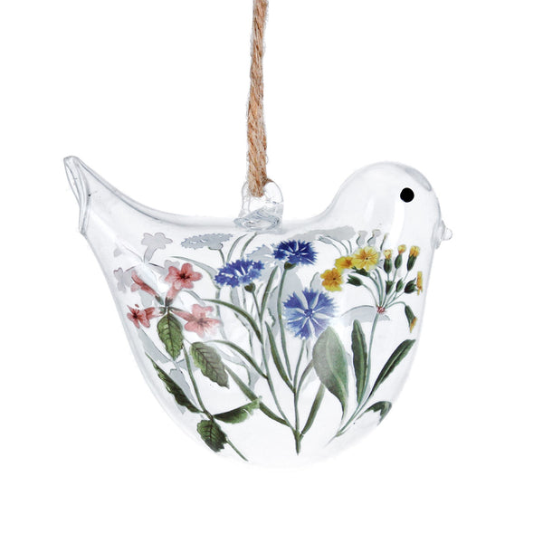 Meadow Bird | Glass Dec