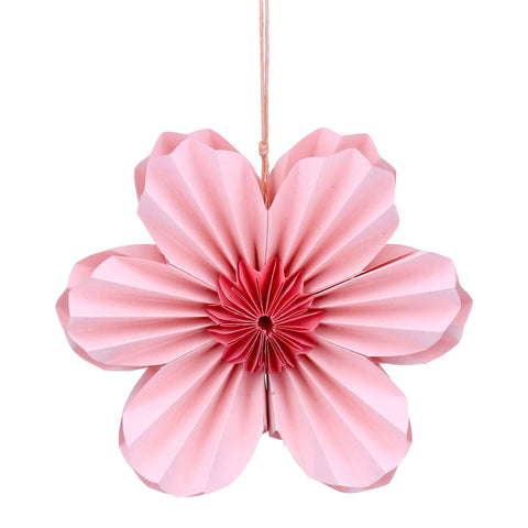 Pale Pink Six Petal Flower | Paper Decoration