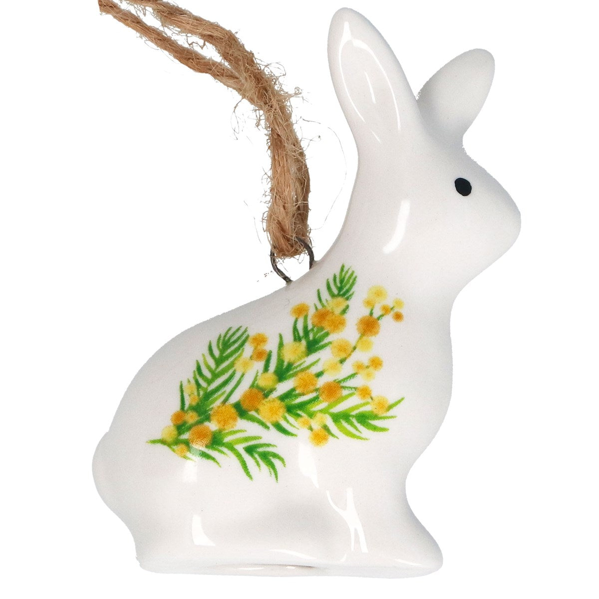 Ceramic Bunny Hanging Decoration|Mimosa