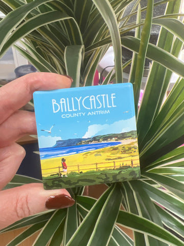 Ballycastle Ceramic Fridge Magnet