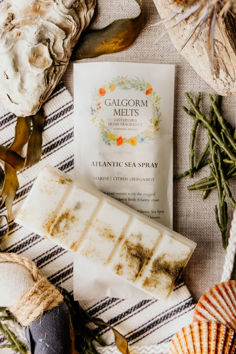 Galgorm Melts | Atlantic Sea Spray | Soy Wax Melt