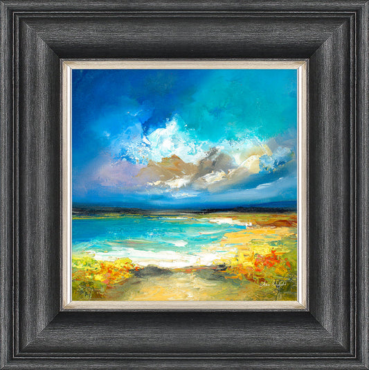 Cornish Coastline | Anna Schofield | 46cm x 46cm