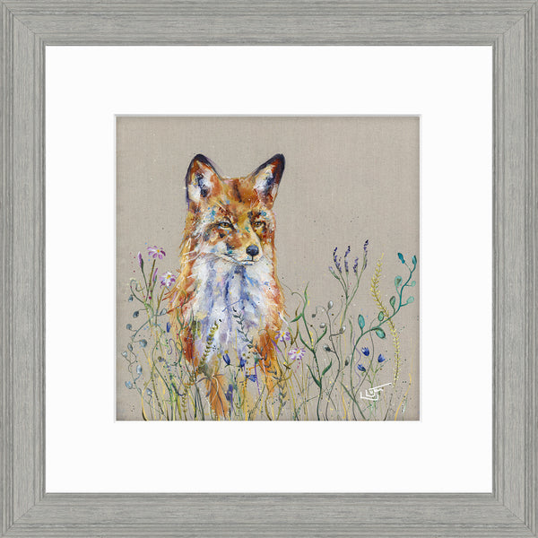 Floral Fox (Small) by Louise Luton