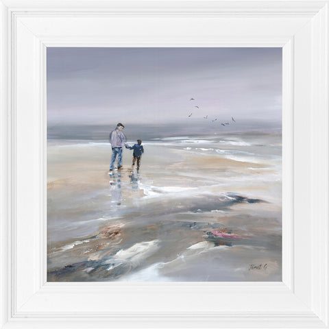 Beach Walk II (Small) by Janet Gammans