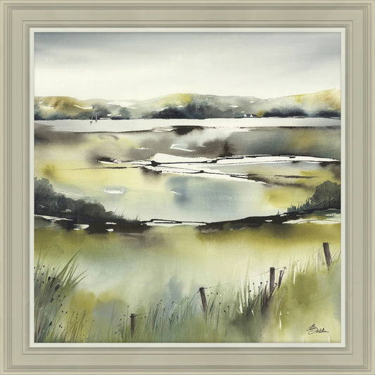 Pistachio Pastures II By Elizabeth Baldin