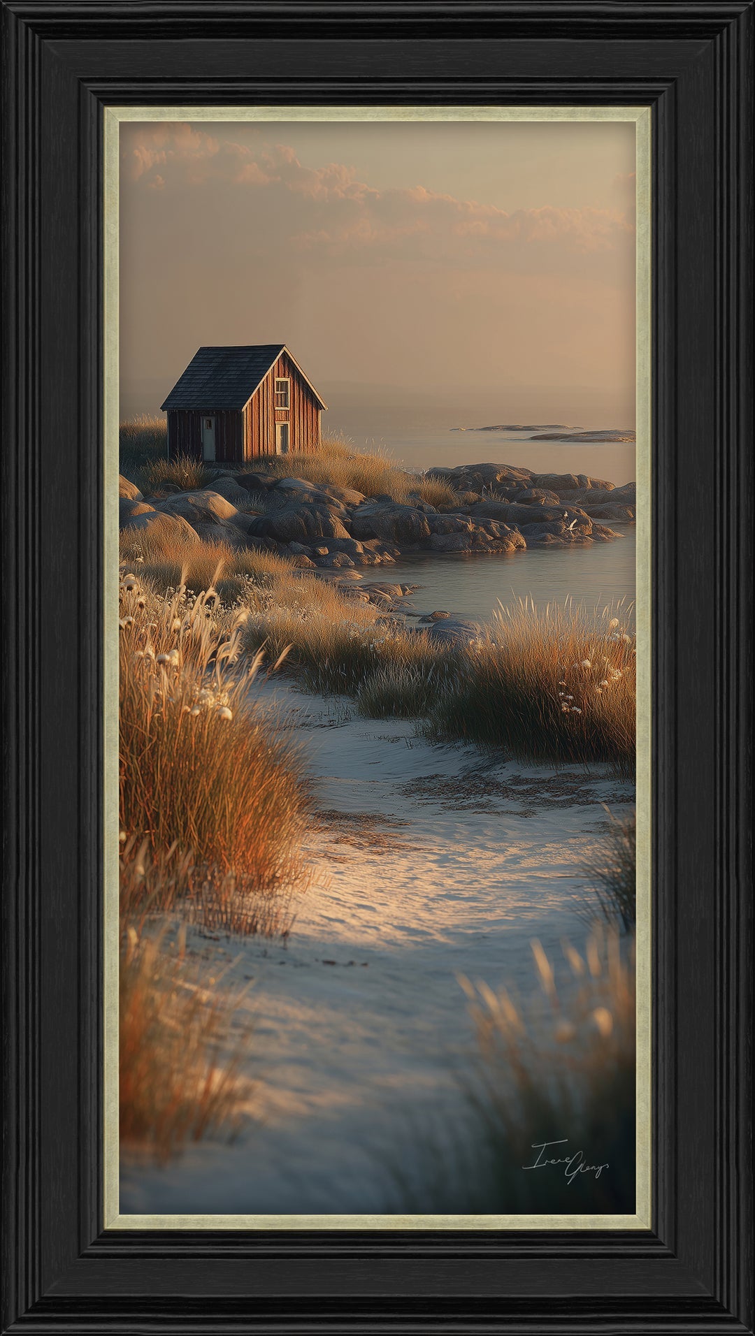 The Boathouse | Irene Glenys | 39cm x 69cm