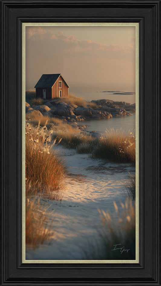 The Boathouse | Irene Glenys | 39cm x 69cm