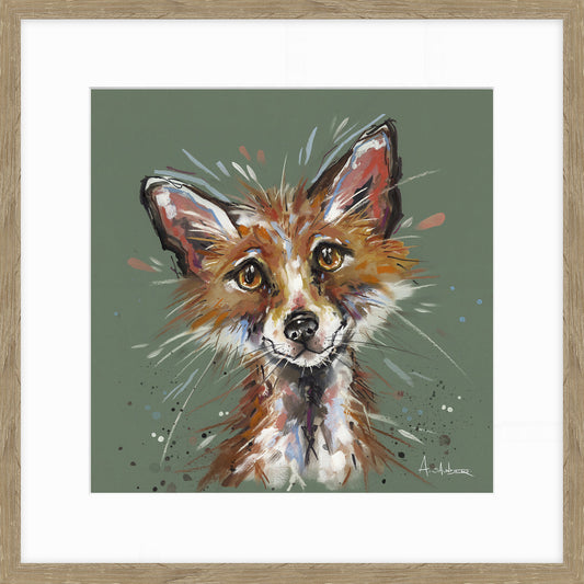 Foxy Small | Ashley Saunders | 42cm x 42cm