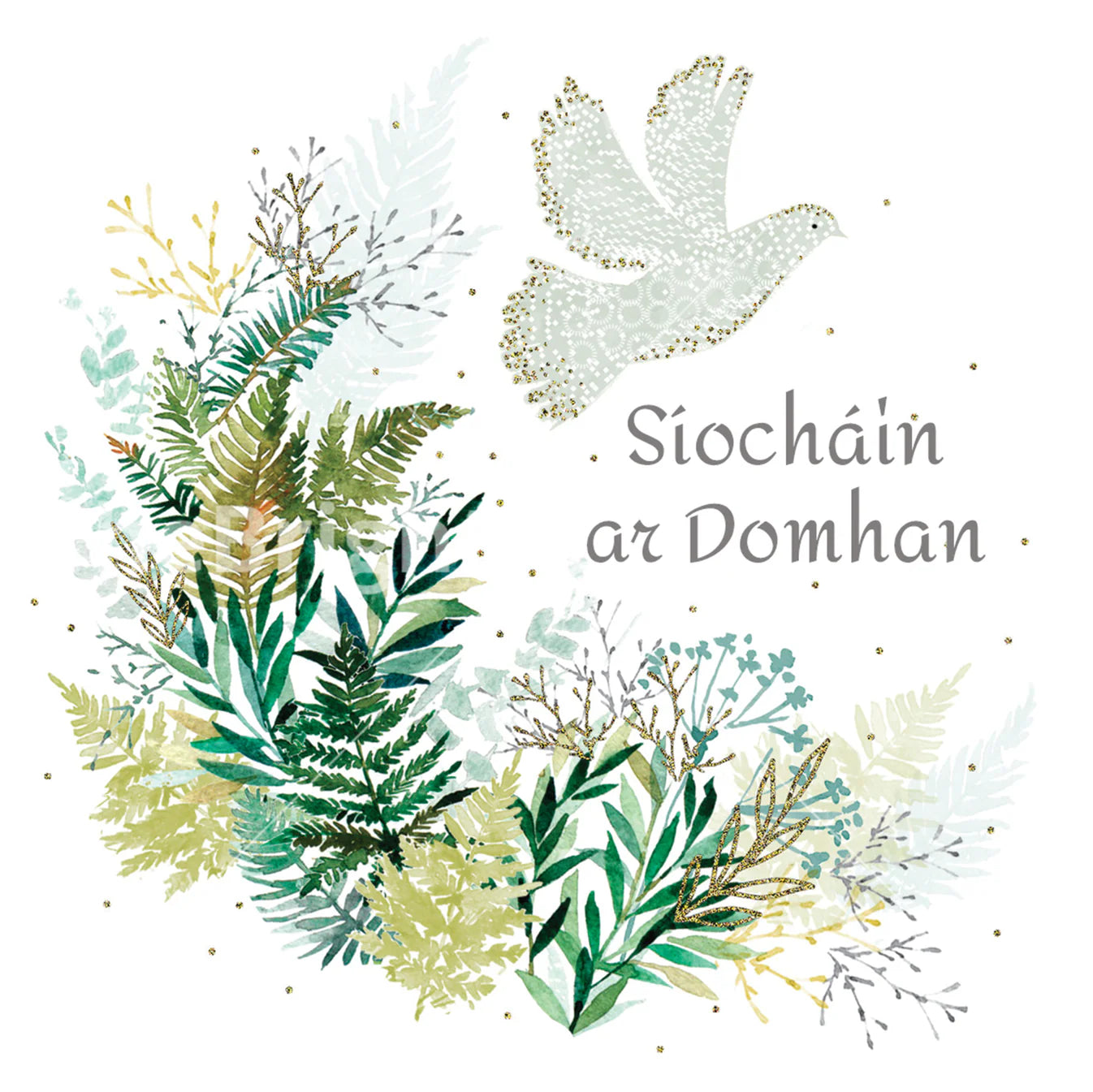 Boxed Christmas Cards | Síochán Ar Domhan | 10 Pack