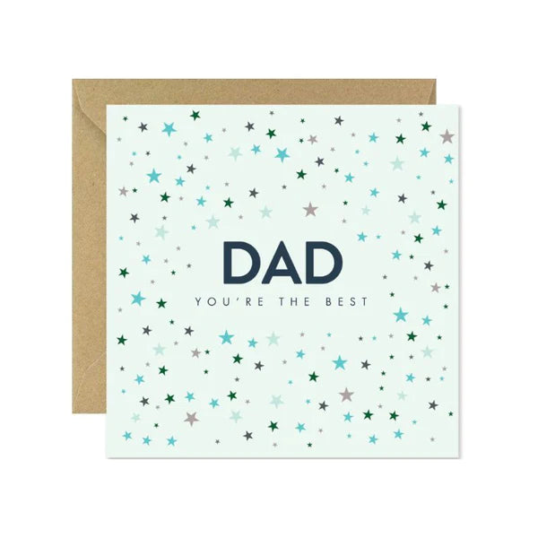 Bold Bunny 'Dad You're The Best' Card