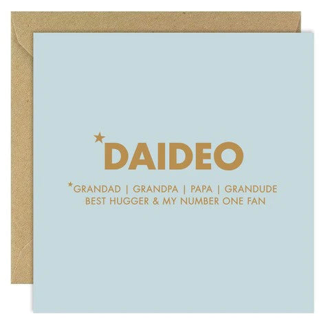 Bold Bunny 'Daideo' Granda Card