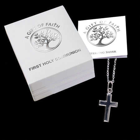 Communion | Sterling Silver Cross & Chain