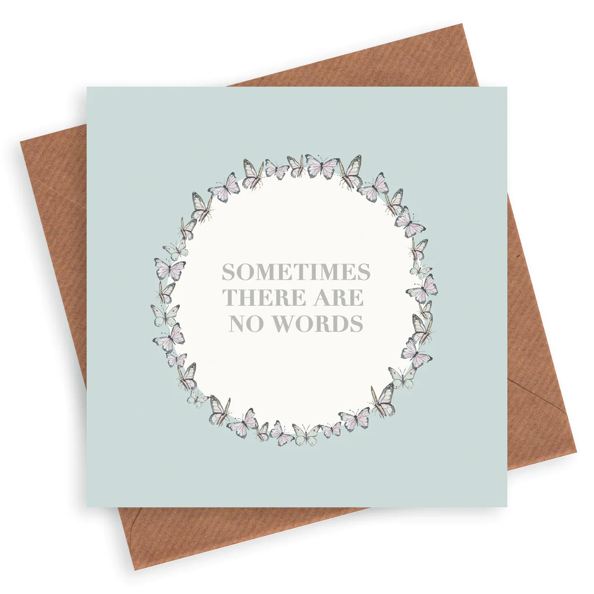Crumble & Core | Vintage Sentiments Greeting Card | There Are No Words