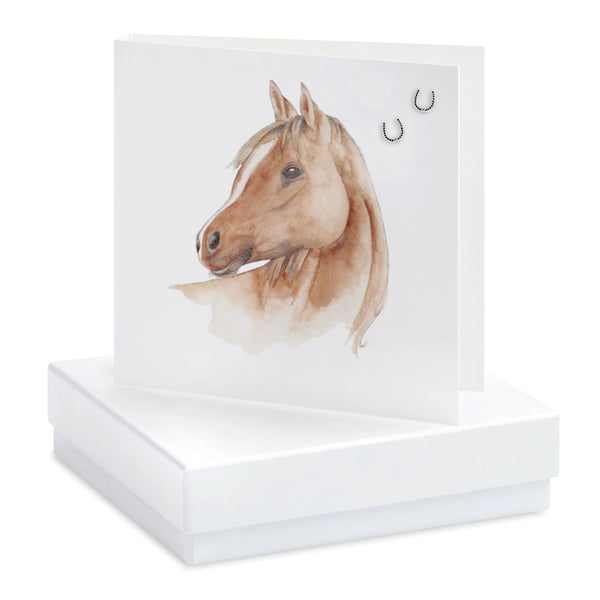 Crumble & Core | Boxed Earrings | Horse