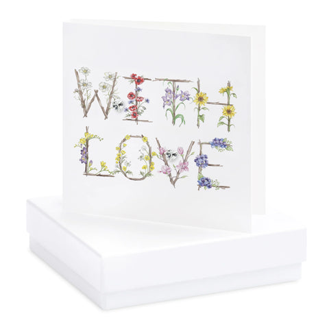 Crumble & Core | Boxed With Love Earring Card