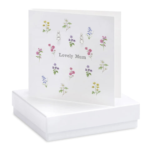 Crumble & Core | Boxed Lovely Mum Earring Card