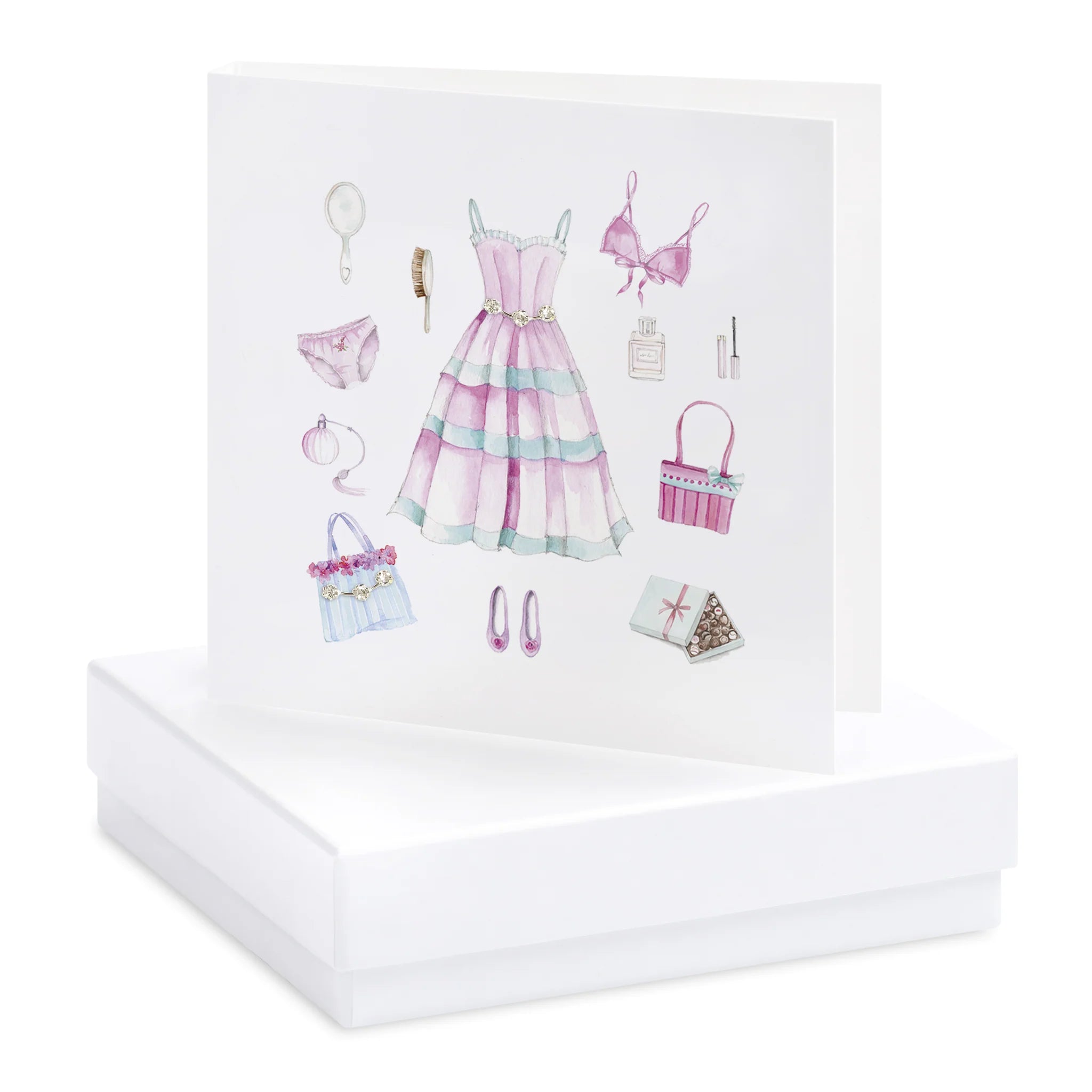 Crumble & Core | Boxed Girlie Earring Card