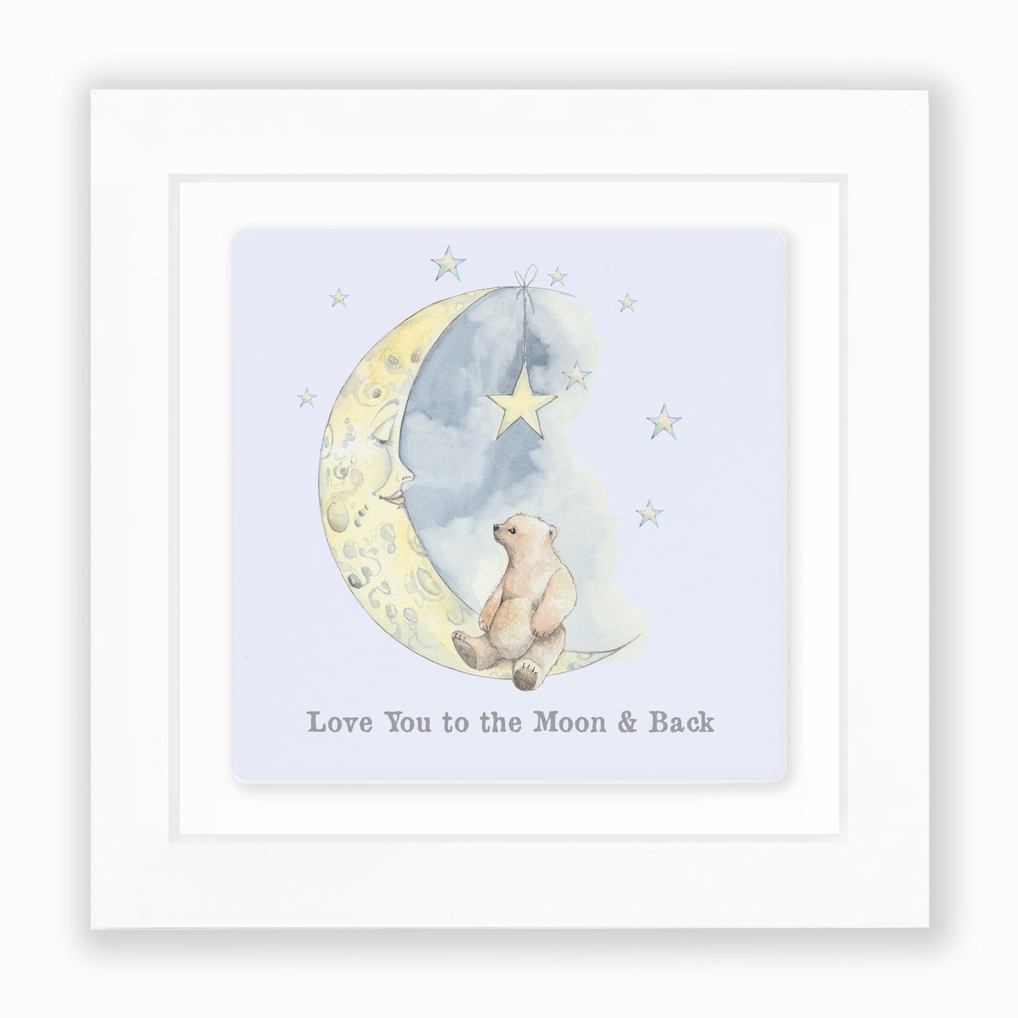 Crumble & Core | Ceramic Framed Tile | Bear & Moon Design