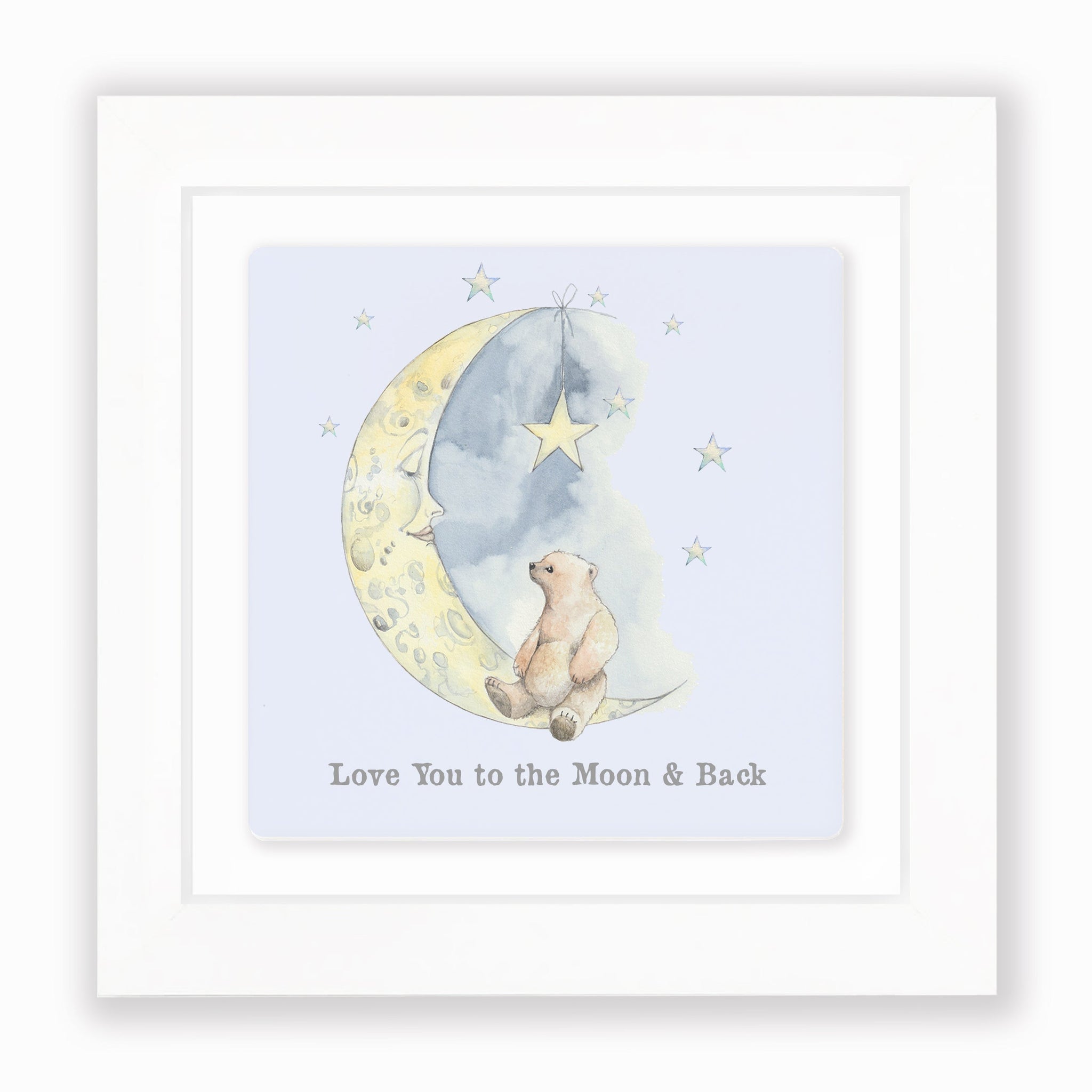 Crumble & Core | Ceramic Framed Tile | Bear & Moon Design