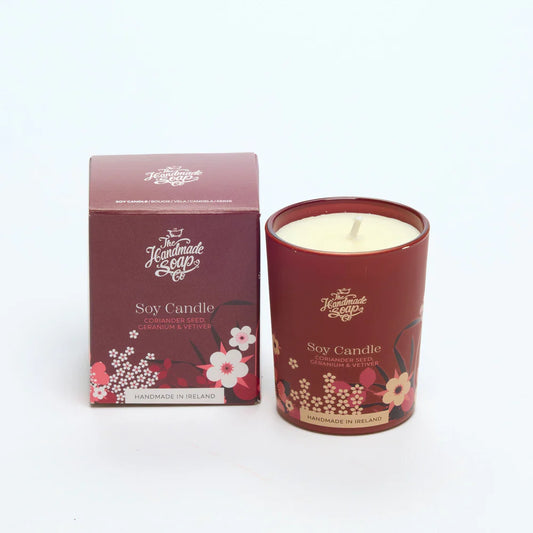 Coriander/Geranium/Vetiver Mini Candle