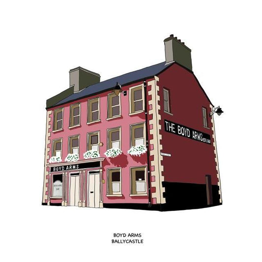 Boyd Arms Ballycastle Print | Maeve O'Hara Creative