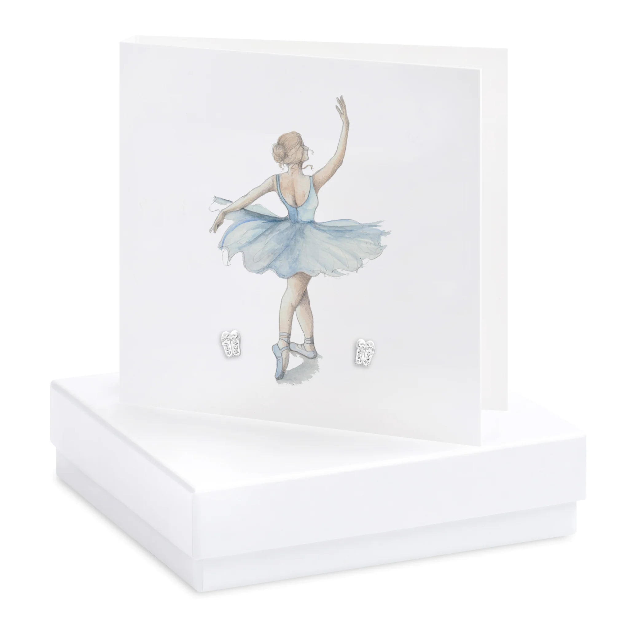 Crumble & Core | Boxed Ballerina Earring Card