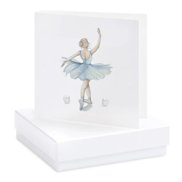 Crumble & Core | Boxed Ballerina Earring Card