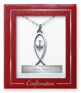 Silver Plated Necklet | Confirmation | Fish Shape