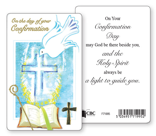 Prayer Card | Confirmation Symbolic