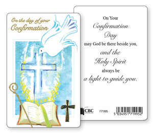 Prayer Card | Confirmation Symbolic