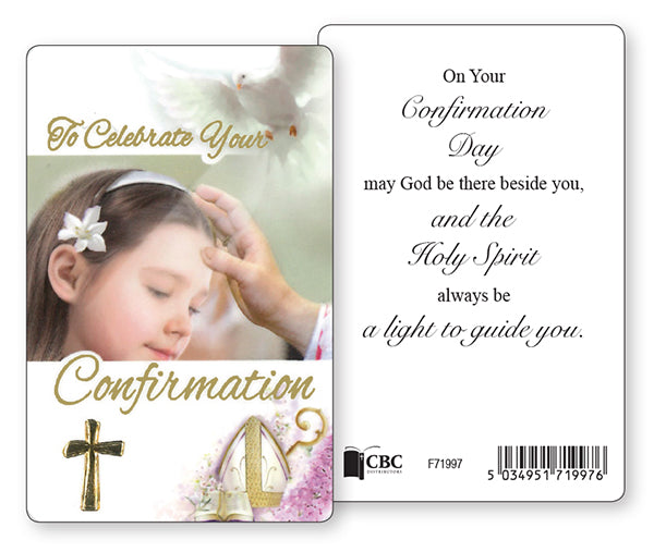 Prayer Card | Confirmation Girl