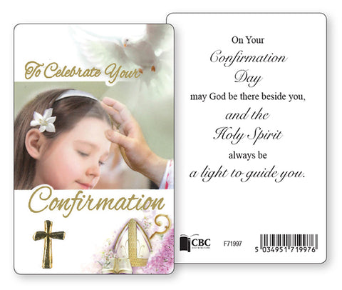 Prayer Card | Confirmation Girl